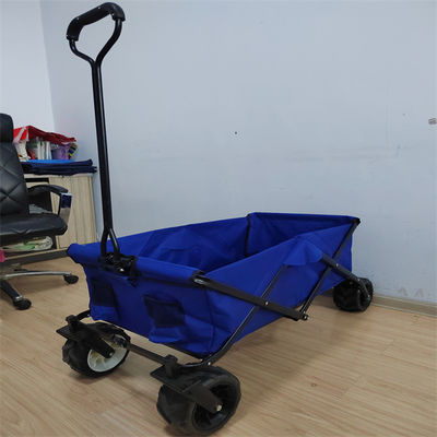 7x4 &quot;Pu 바퀴와 제거할 수 있는 해변 마차 카트 All Terrain 폴드형 웨건
