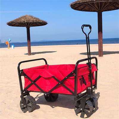 카트를 폴딩시키는 해변 접을 수 있는 웨건을 야영시키는 명부 컨테이너 All Terrain 바퀴