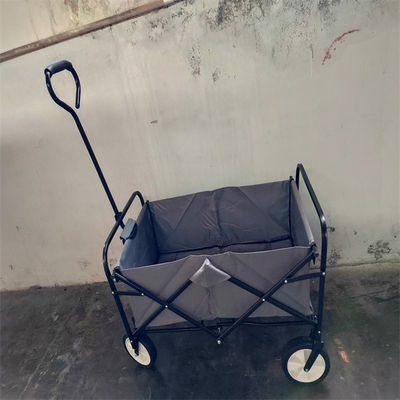 유틸리티 왜건 카트를 폴딩시키는 PVC 600D 절첩식 캠핑 손수레 OEM