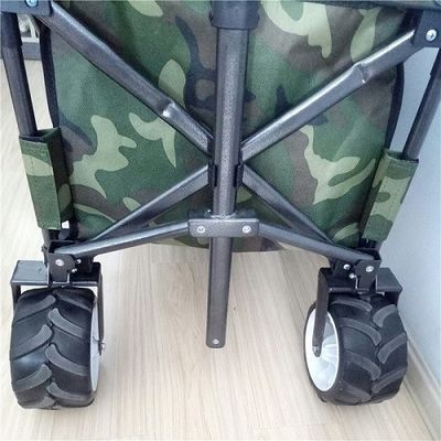 다목적 OEM 야외 야영 카트 600D 쇼핑 접힌 손수레 카트