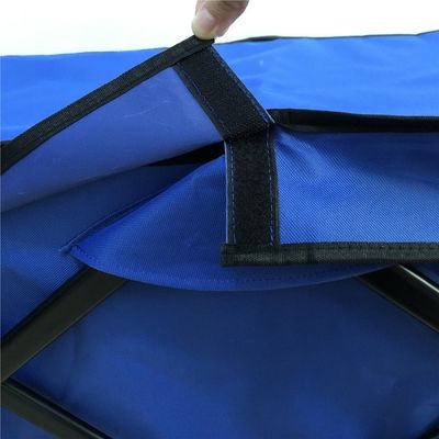 절연층과 PVC 휠 접을 수 있는 웨건 카트 600D 가벼운 폴드형 웨건