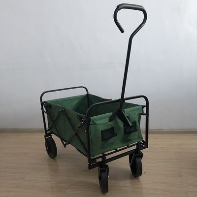 왜건을 폴딩시키는 8 인치 접을 수 있는 해변 손수레 600D 옥스퍼드 구성 경량