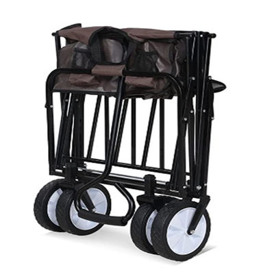맞춘 야외 가지고 다닐 수 있는 왜건 카트 All Terrain 접힌 손수레 공원 해변