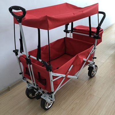 카트 8을 폴딩시키는 유틸리티 왜건은 덮개 600D 옥스퍼드 구성과 폴드형 해변 손수레로 조금씩 움직입니다