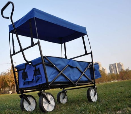카트 120 센티미터를 폴딩시키는 유틸리티 절첩식 왜건 카트 야외 정원 All Terrain