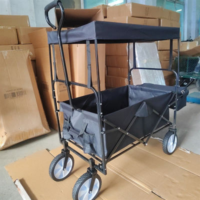 덮개와 손수레를 폴딩시키는 해변 마차가 야외이게 접는 호화로운 저장