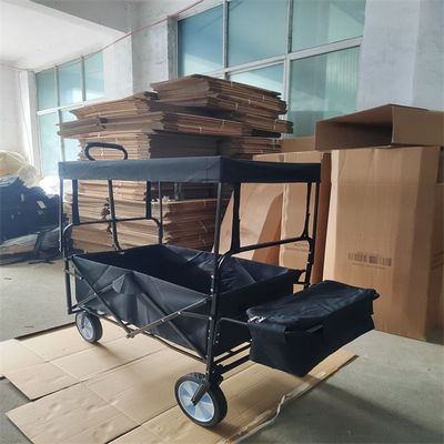덮개와 손수레를 폴딩시키는 해변 마차가 야외이게 접는 호화로운 저장