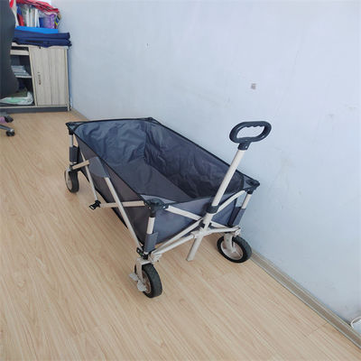 All Terrain 바퀴 접을 수 있는 손수레 카트 스테인레스 강 유틸리티는 해변 손수레를 접습니다