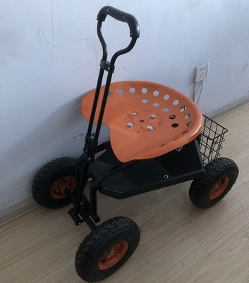 도구 트레이가 오렌지를 설치하면서 작업 자리를 회전시키는 과중한 업무 정원