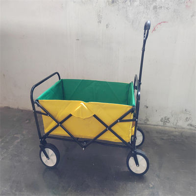 조정 가능한 핸들과 활동 저장 가지고 다닐 수 있는 4 바퀴 접힌 해변 마차