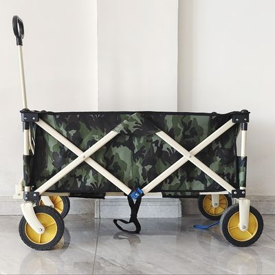 접는 야외 야영을 위한 All Terrain 손수레는 주문형 신체와 로고를 왜건