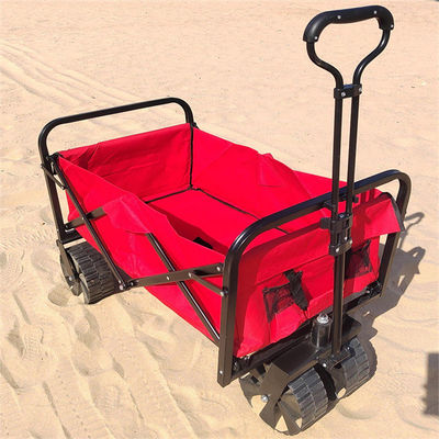 카트를 폴딩시키는 해변 접을 수 있는 웨건을 야영시키는 명부 컨테이너 All Terrain 바퀴