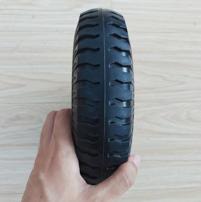 250-4 금속 림 1 륜차 8 인치당 손 손수레 공기 타이어 고무 차륜