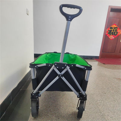 접을 수 있는 롤링 카트를 야영시키는 왜건 카트를 폴딩시키는 집의 정원