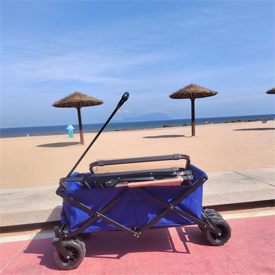 플렛폼 웨건을 폴딩시키는 PU 휠 로드 70 킬로그램 야외 폴드형 바퀴 달린 웨건 야영