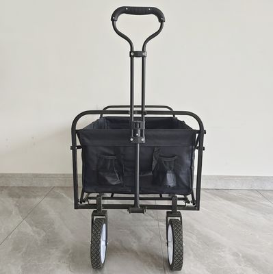 왜건을 폴딩시키는 카트 유틸리티 접을 수 있는 저장을 야영시키는 조정 가능한 핸들 과중한 업무