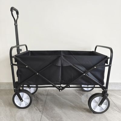 왜건을 폴딩시키는 카트 유틸리티 접을 수 있는 저장을 야영시키는 조정 가능한 핸들 과중한 업무