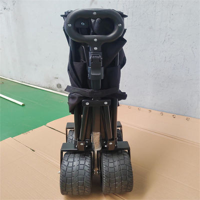네대 휠 야외 접힌 손수레 카트 접을 수 있는 유틸리티 푸쉬 풀 웨건 카트