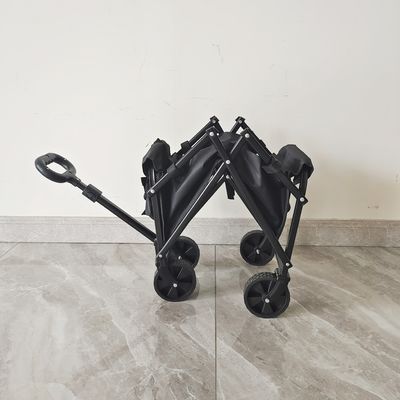 미니 아웃도어 스틸 키드 캠핑 캐그인 카트 PVC 바퀴 저장 접는 캐그인